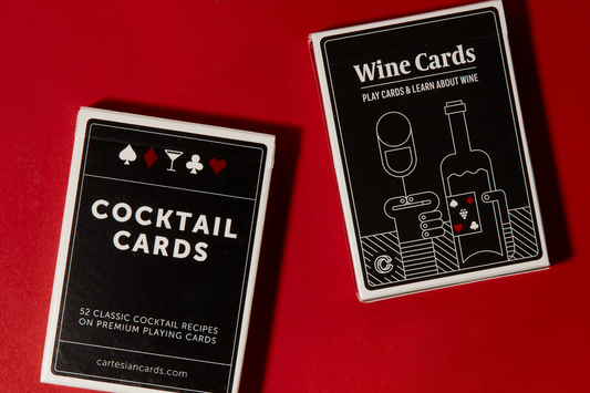 Double decker - Cocktail Cards & Wine Cards